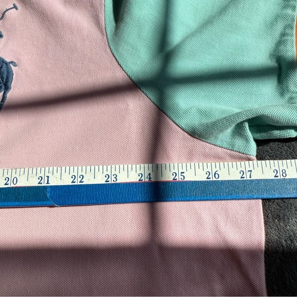 Polo by Ralph Lauren Pastel color block Shirt size XXL classic fit big pony EUC - Picture 7 of 7